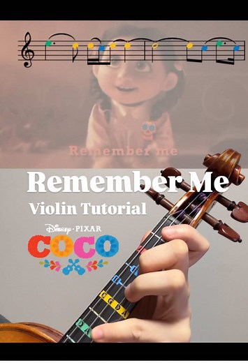 Violin Cover of 'Remember Me' from Coco