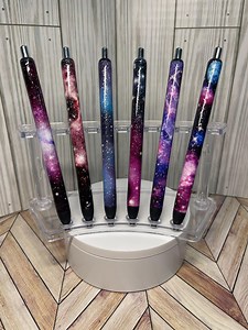 Stylos époxy scintillants Galaxy & Space : stylet à encre fait main - Etsy France
