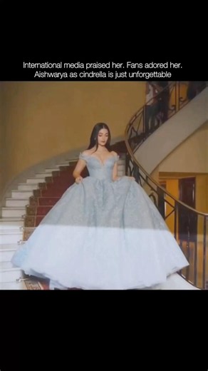 Fan’s reaction after seeing Queen as Cindrella 🤍 #shorts #aishwaryaraibachchan
