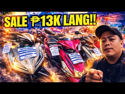 MURANG REPO/SECONDHAND MOTORCYCLE,₱13K LANG AT MADAMI PANG MABABA ANG PRESYO!