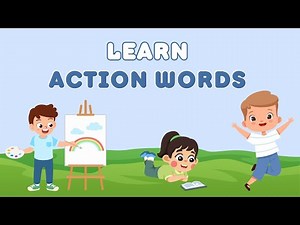 Learn Action Words for Kids | Fun & Interactive Learning | Educational Video | The Curious Echo