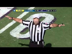 LSU Punter Brad Wing Fake Punt for TD before penalty