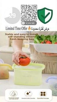 😍 From Freezer to Microwave: The Ultimate Multi Use Silicone Food Pouches ❄️🔥