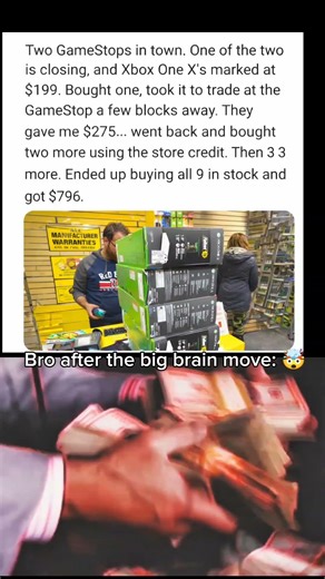 Bro Used 100% of His Brain and Made Profit🤯| Smartest Move Ever 😂#memes#funny #gamingmemes#gamestop