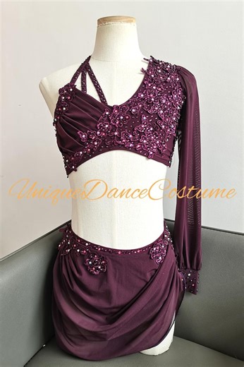Customizable Lyrical Dance Dress: Contemporary Ballet, Jazz & Pole Dance Costumes - Etsy