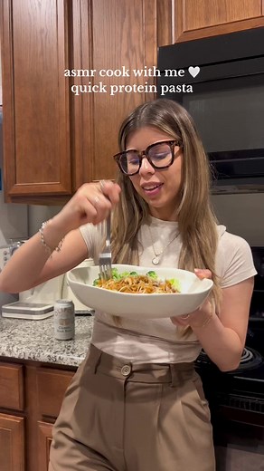 Quick & Easy Protein Pasta Recipe | ASMR Cooking