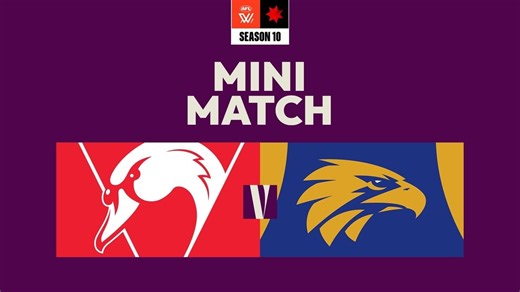 AFLW Mini-Match: Sydney v West Coast