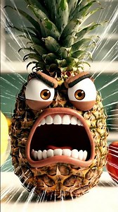 Pineapple Explosion 🍍💥 Too Juicy to Handle!