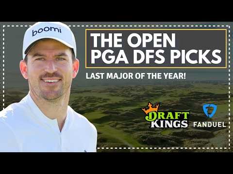 Open Championship 2025: PGA DFS Picks for DraftKings & FanDuel, Lineups Advice (+ More!)