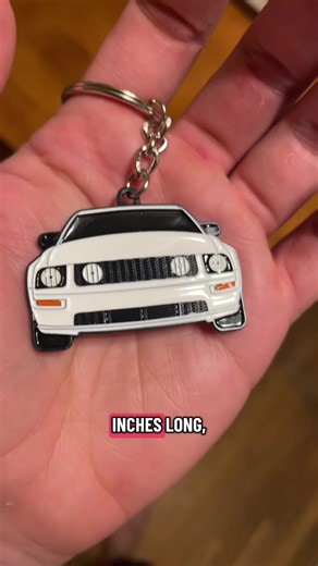 Not average sized, but can do a whole lot for your keyring if you’re a Mustang owner or lover