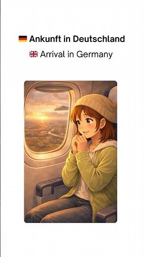 Easy German Story for Beginners | Ankunft in Deutschland (A1-A2 Listening Practice)