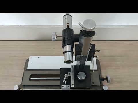 MEASURING CAPILLARY BORE RADIUS AND SURFACE TENSION OF WATER USING TRAVELING MICROSCOPE STD 11 DEMO