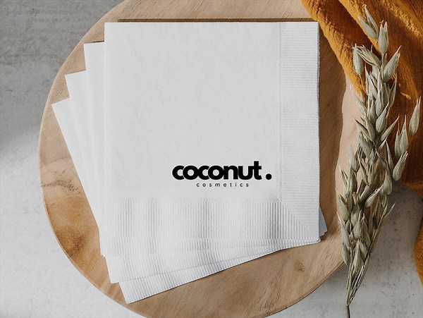 Custom Printed Napkins 3 Ply Premium Custom Cocktail Napkins Measure 4.8"x4.8" Customize With Your Logo, Design, Personalized Logo Napkins - Etsy