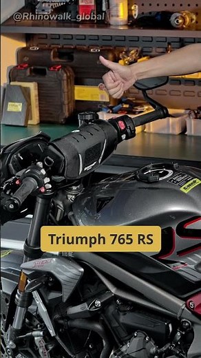 Mechanic Series Motorcycle Handlebar Bag 🏍️🔧 Built for every ride. #MotorcycleGear #Rhinowalk #