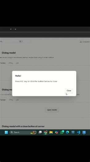 Mr Gen-Z on Instagram: "Create Beautiful Modals Instantly with DaisyUI — No CSS Code Needed! #DaisyUI #TailwindCSS #WebDevelopment #UIComponents #Frontend #NoCode #Coding #Programming #WebDesign #TechShorts #Productivity #LearnToCode Create Beautiful Modals Instantly with DaisyUI — No CSS Code Needed! In this short, I show how to use DaisyUI’s pre-built modal component to add stunning popups to your project — without writing a single line of custom CSS! 🚀 🎯 What You’ll See: ✅Visit DaisyUI webs