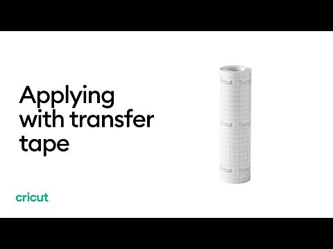 Apply Vinyl with Transfer Tape