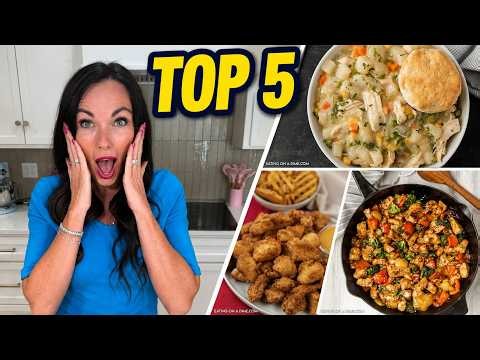 Our 5 Most Popular Chicken Recipes!