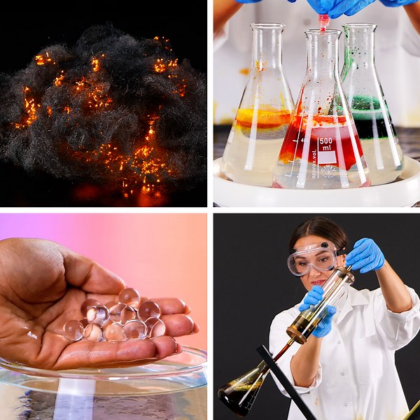 Creative science experiments you can do at home!
