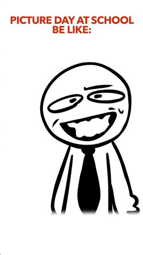 Picture Day 😭 (Animation Meme) Orig: @lukedavidson81 Anim: RedFlowerCrown #shorts