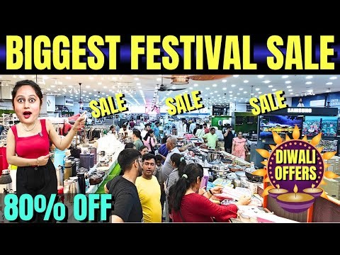 Festival Offers on Cheapest Electronics & Home Appliances Ac Fridge Soundbars Crockery set #deals