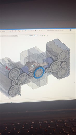 Boxer Engine Design #engineering #CAD #engine #concept #mechanicalengineering