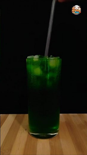 Green Magic Mocktail 💚🍹 | 5 Minutes Easy Drink at Home#GreenMagic #GreenMocktail #ViralDrink