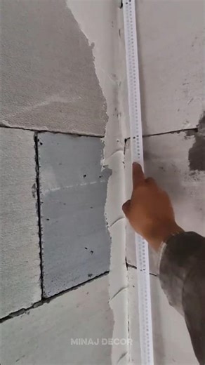 ETA Block Par Bina Cement Plaster Ke Putty Se Perfect Kona | Painter House Tips