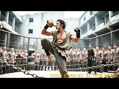2025 Kung Fu Action Movie:Crazy beggar is a hidden master, defeating 10 of Japan's strongest samurai