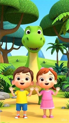 Dino Roar Song | Fun Dinosaur Song for Kids | #rhymesforkids