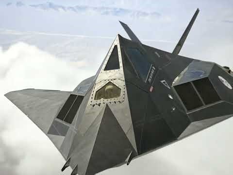 F-117 Stealth Jet POV – Inside the Cockpit!