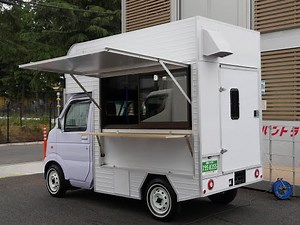 軽トラックオートマの移動販売車仕様 キッチンカーなどに架装しよう(*^-^*) 売約済み。中古車ご紹介
