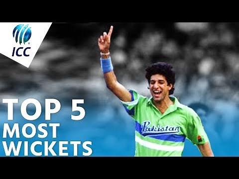 The Most Wickets in World Cup History? | Top 5 Archive | ICC Cricket World Cup