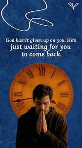 💔 Sometimes we feel like it’s too late... like God got tired of waiting. But His arms are still open, ready to restore you. No matter how far you’ve wandered... You can come home today. | Foundations Bible Study by ICM