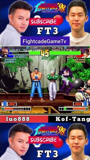 KOF 98 - luo888 vs Kof-Tang - The King Of Fighters 98 #fightcadegametv #kof98 #fightcade2