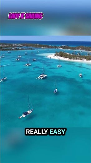 The Easiest Cruising ⛵️ Path? 🤔Go With The Flow All The Way To The Bahamas! 🏝️ #sailing #shorts