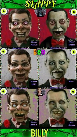 Slappy 2023 Vs Billy El Títere/TikTok Challenge Terror Humor. #shorts YouTube