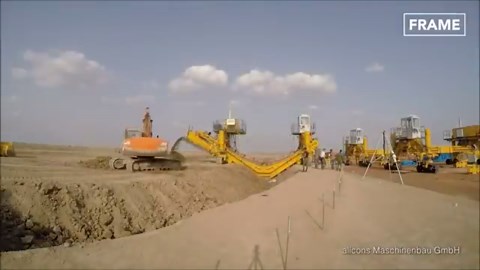 Hypnotic Building of Massive Canal With Modern Million $ Machines