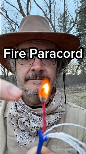 Amazing Fire Paracord!