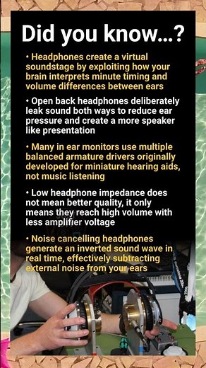 Headphone engineering insights that reveal how tiny drivers fool your brain