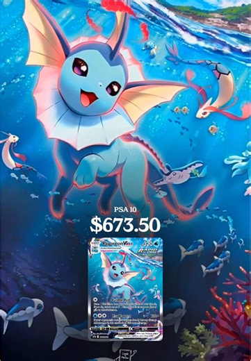 Discover the Most Stunning Vaporeon Pokémon Cards