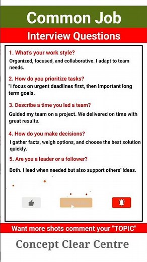 7 Most Important Job Interview Questions and Answers for Beginners