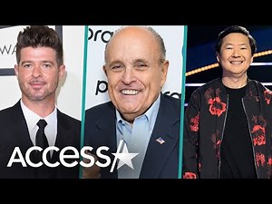 Ken Jeong & Robin Thicke Walk Off Stage When Rudy Giuliani Gets Revealed As 'Masked Singer,' Reports