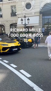 Billionaire Boss with Richard Mille 1 000 000 € 💸🫵👊 #monaco #luxury #supercars #billionaire #millionaire #shorts | Monaco Billionaire