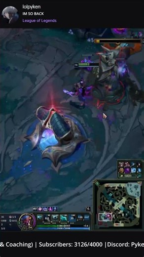 IM SO BACK #pyke #leagueoflegends #pyken #shorts