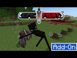 Epic Fight Mod In Minecraft Bedrock 3D Combat Addon PE!