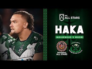 NRL Highlights | NRL All Stars 2025 | Māori haka | Pre-Match Ceremony