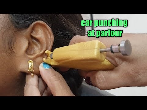 gunshot painless ear piercing/painless ear piercing/ear piercing technique