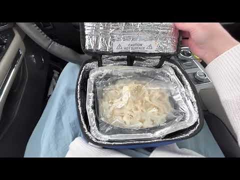 Road trip food - hot logic mini 12v car food heater and travel oven