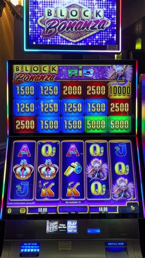 Block Bonanza Slot Machine - Island View Casino Resort