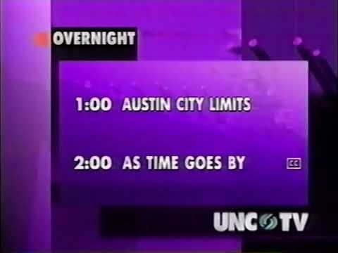 UNC-TV Overnight Schedule Bumper (2001)
